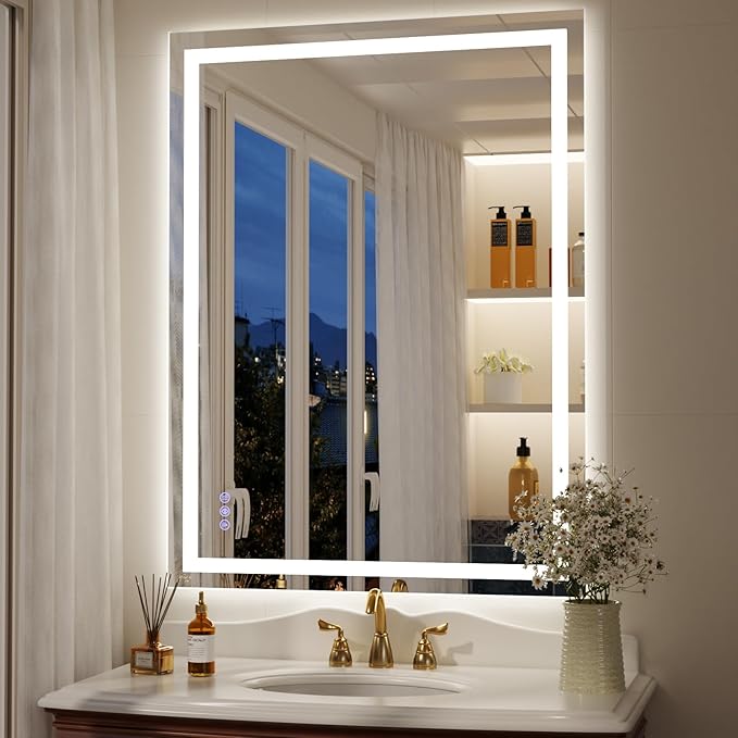 36"x30" Smart LED Bathroom Mirror
