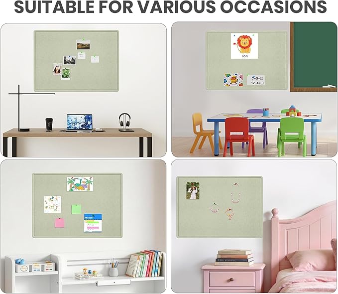 Bulletin Board, 23.5 X 17.5 inches Cork Board