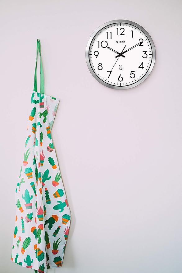 Sharp Atomic Analog Wall Clock