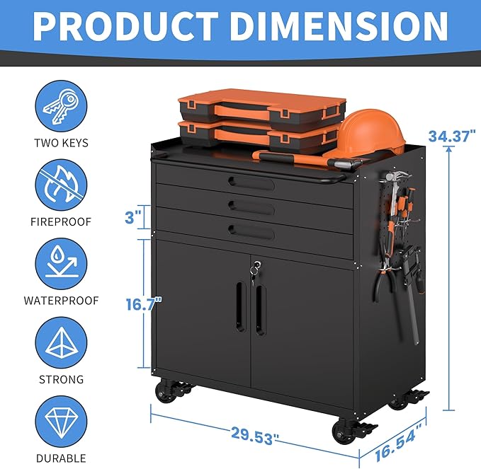 Metal Garage Storage Cabinet