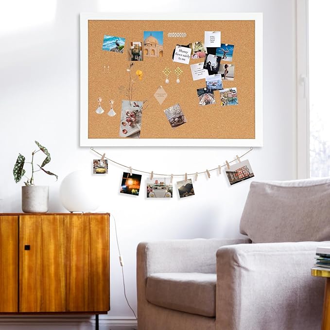 DOLLAR BOSS Cork Board Bulletin Board
