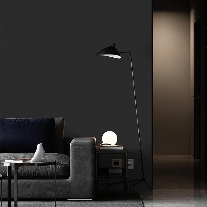 practicalWs Black Wallpaper Peel and Stick