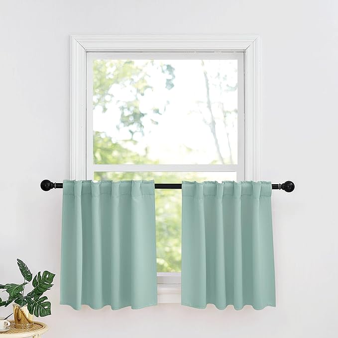 RYB HOME Kitchen Window Curtains