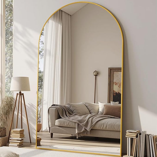 Suidia 76"x44" Arched Full Length Mirror