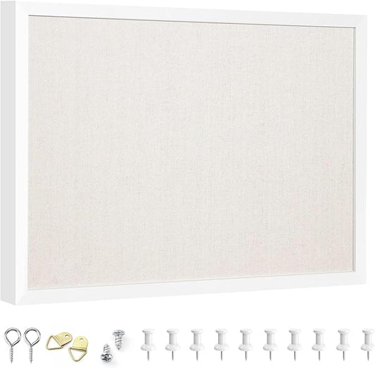OWLKELA 13.3"x17.7" inch Bulletin Board