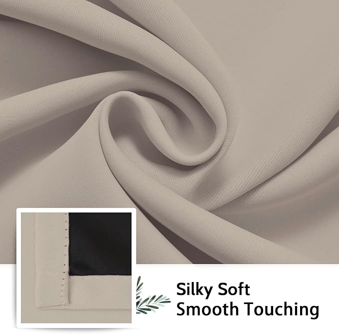 SimpleHome 100% Blackout Curtains
