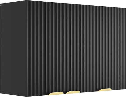 ChooChoo 3 Doors Wall Cabinet Laundry Room, Bathroom Wall Cabinet