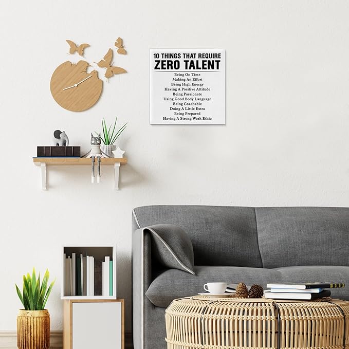 Motivational Wall Art, Inspirational Quote Wall Decor Leadership Gifts