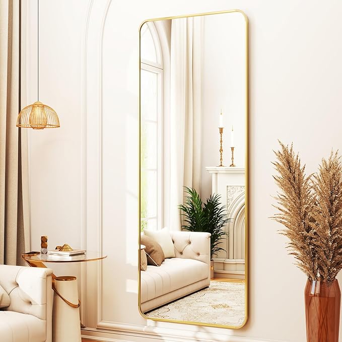 XRAMFY Full Length Mirror 23"x66", Large Floor Mirror