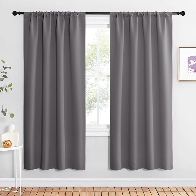 NICETOWN Blackout Curtains 72 for Office