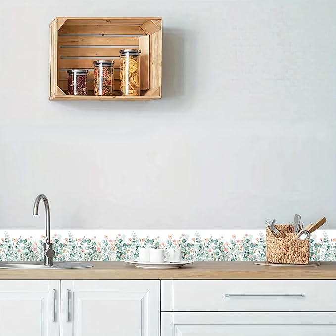 Wallpaper Border 3.9"X196.8" Peel and Stick Wall Border Wallpaper Border