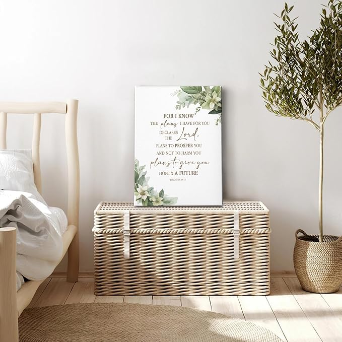 HIWX Christian Bible Verses Wall Decor,