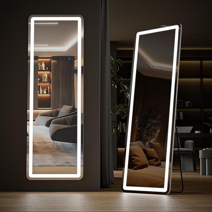 DUMOS 21"×64" LED Full Length Mirror