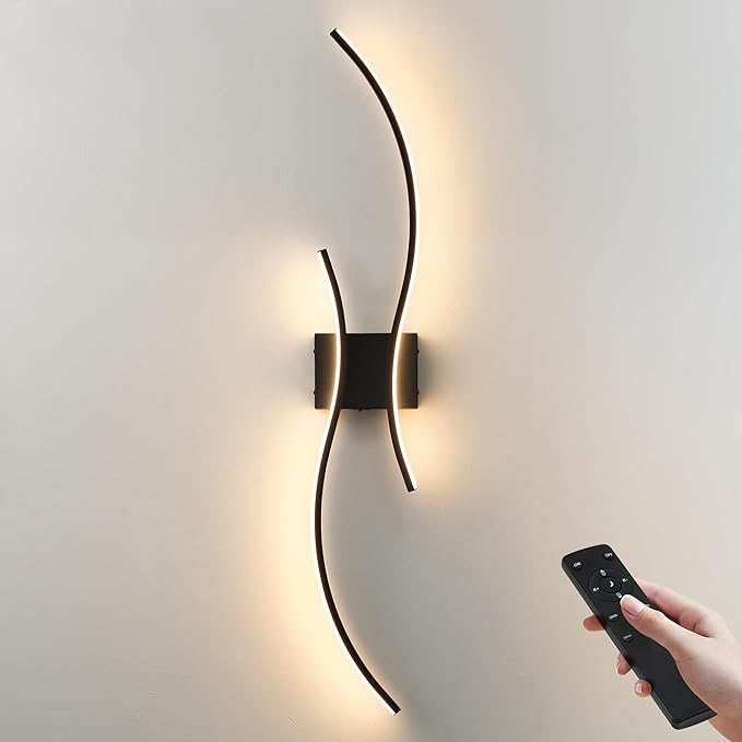 KARTOOSH Battery Operated Wall Sconce