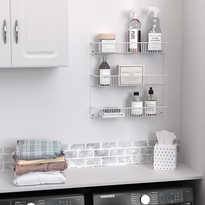 ClosetMaid 3-Tier Hanging Wall Mounted Metal Rack