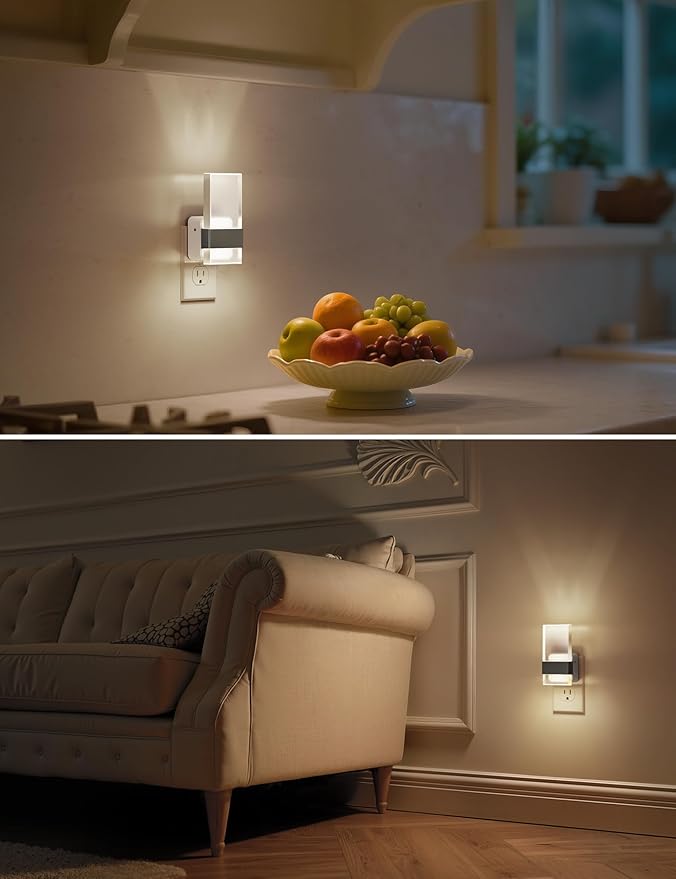 L LOHAS LED Night Light, Night Lights Plug Into Wall, Decorative Nightlight