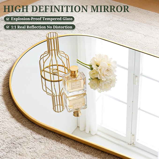 Mirror Full Length 59"x16" Full Body Floor Mirror