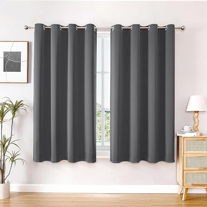 ChrisDowa Blackout Curtains 54 inches Long