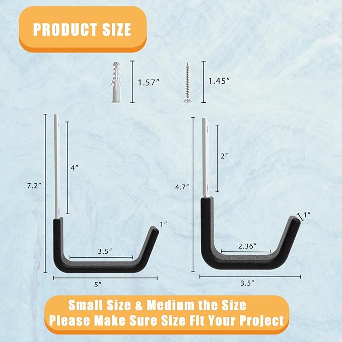 Heavy Duty Utility Hooks