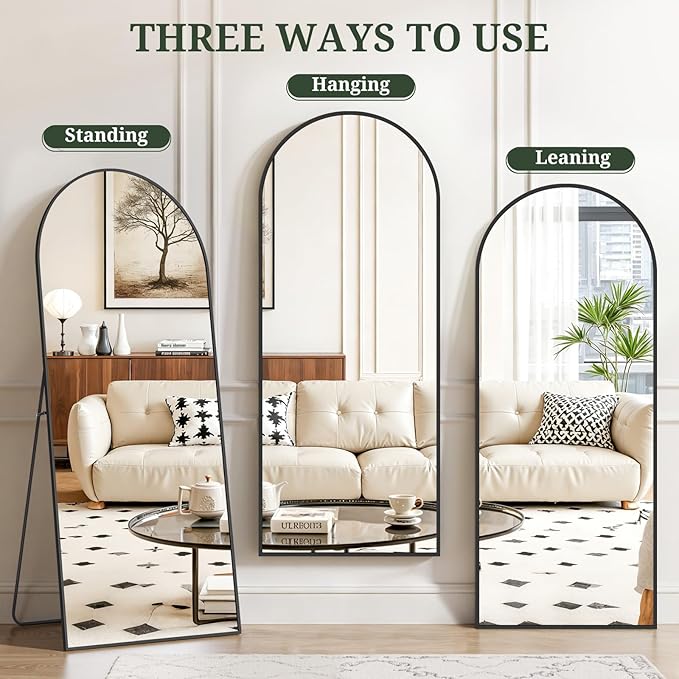 Mirror Full Length 64"x21" Full Body Floor Mirror