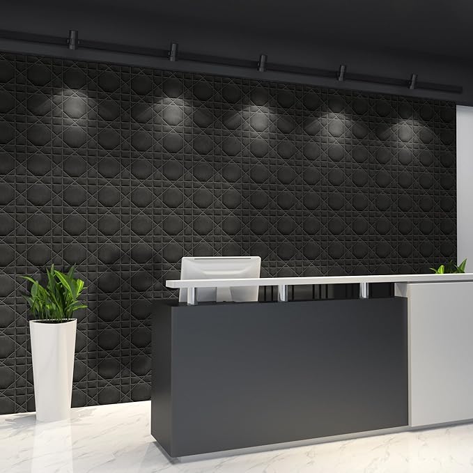 3D Wall Panels, Velvety Touch, Soundproof, Feathery Texture, Decorative Panels