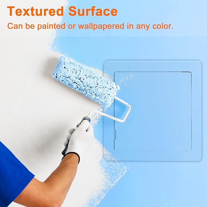 Suteck Plastic Access Panel for Drywall Ceiling 14 x 14 Inch Reinforced