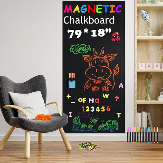 Magnetic Chalkboard Contact Paper