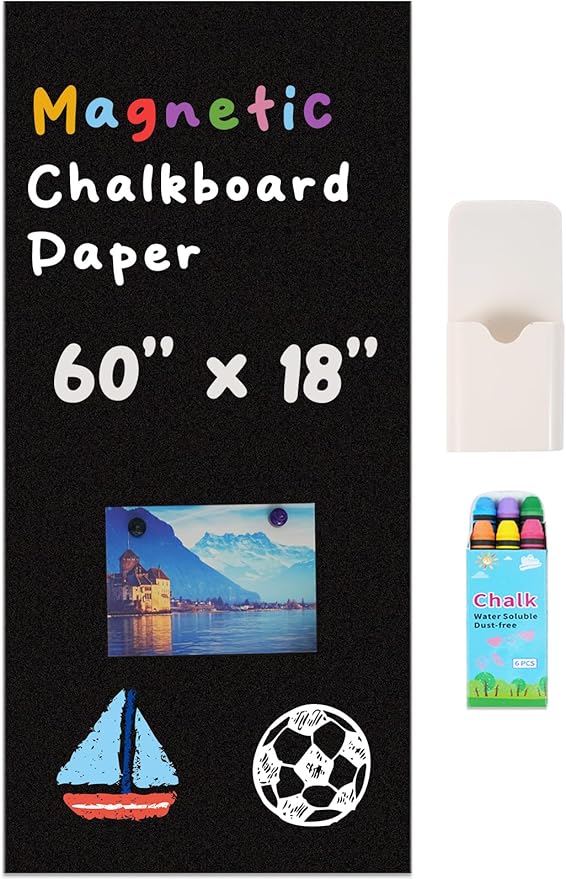 YOUNGJQ Magnetic Chalkboard Contact Paper