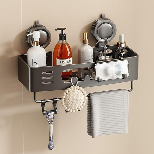 Voldra Shower Caddy Suction Cup, Shower Shelves
