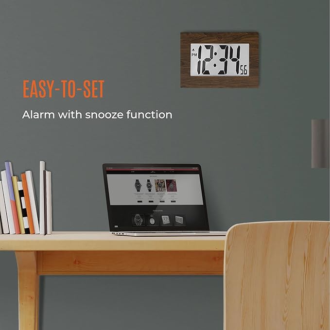 MARATHON Large Digital Wall Clock
