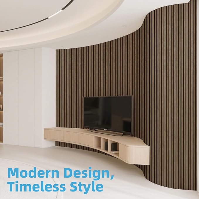 Art3d 1-Pack Acoustic Wood Slat Wall Panel
