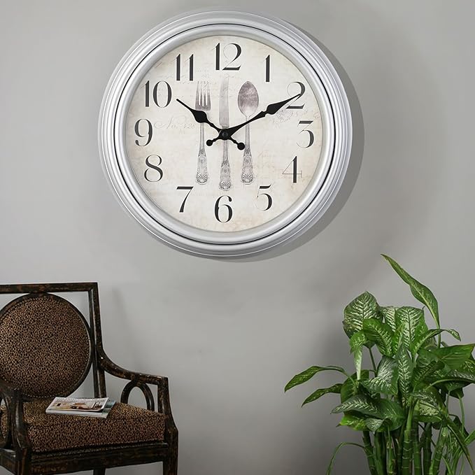 WOOPHEN Vintage Wall Clocks