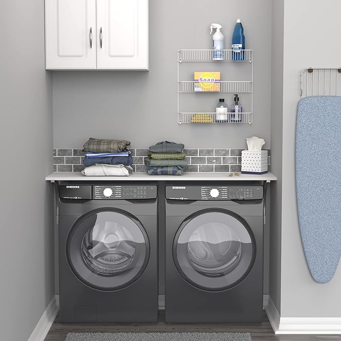ClosetMaid 3-Tier Hanging Wall Mounted Metal Rack