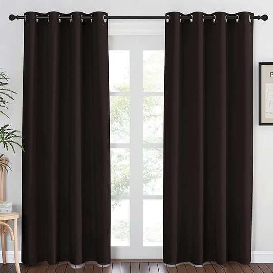 NICETOWN Blackout Room Darkening Curtain Panel