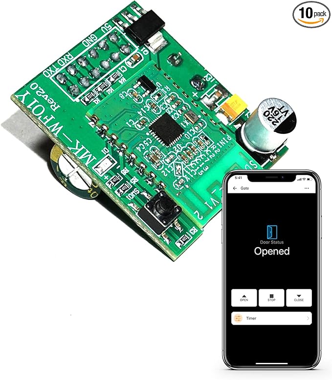 WiFi Module Wireless Smart Switch for BlÃ¼tezeit ME-GO Sliding Gate Opener App Control