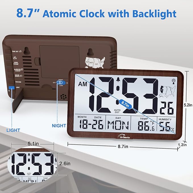 WallarGe Atomic Wall Clock