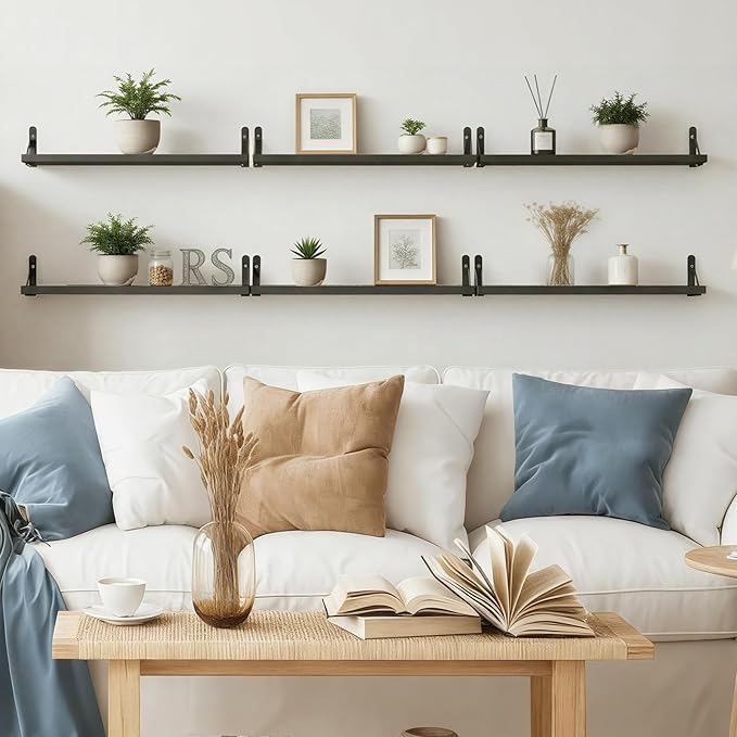 YGEOMER 23.6 Inch Floating Shelves