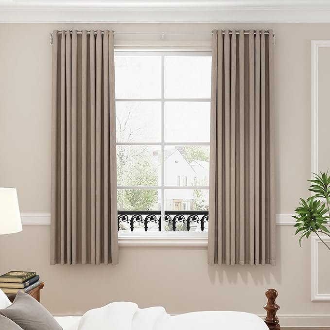 ENJOYBASICS Blackout Curtain rod