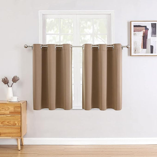 ChrisDowa Small Window Curtains