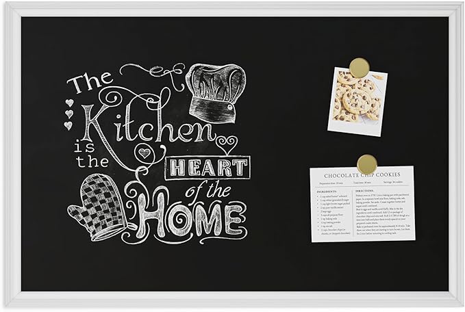 U Brands 20" x 30" Magnetic Chalkboard