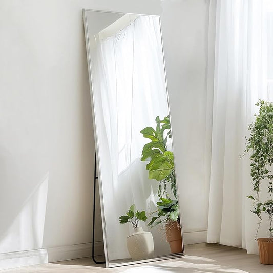 Sunniry Full Length Mirror 56x16 inch, Stand Up Mirror