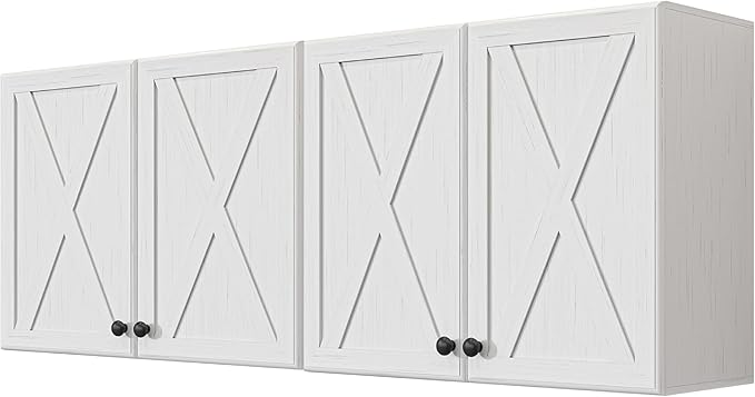 Furnaza Farmhouse Large Wall Cabinets