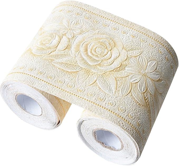 Creation Core 4.2x196.8 Waterproof Wallpaper Border 3D Pattern Wall Decor