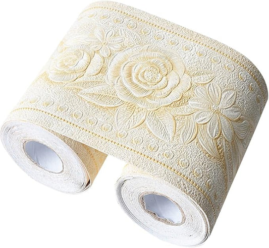 Creation Core 4.2x196.8 Waterproof Wallpaper Border 3D Pattern Wall Decor