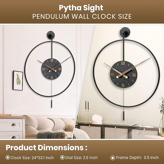 Large Modern Wall Clock, Wall Clocks