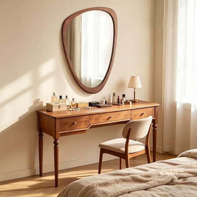 WallBeyond Asymmetrical Mirror, Irregular Wall Mirror, Wall Mirrors Decorative