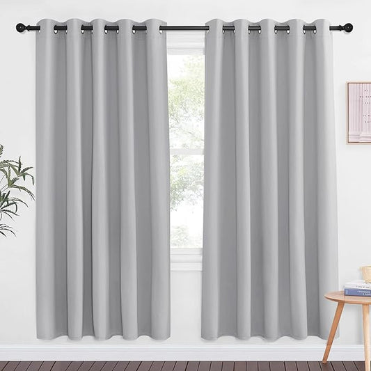 NICETOWN Blackout Door Curtain Drape