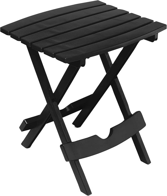 Adams Quik-FoldÂ® Side Table - Black