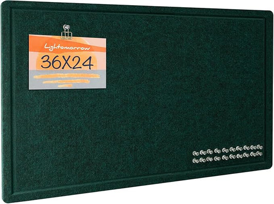 Bulletin Board, 36 x 24 Inches Felt Pin Board
