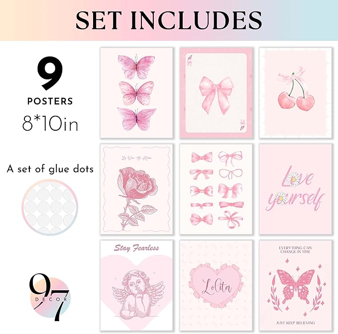 97 Decor Pink Coquette Room Decor Aesthetic